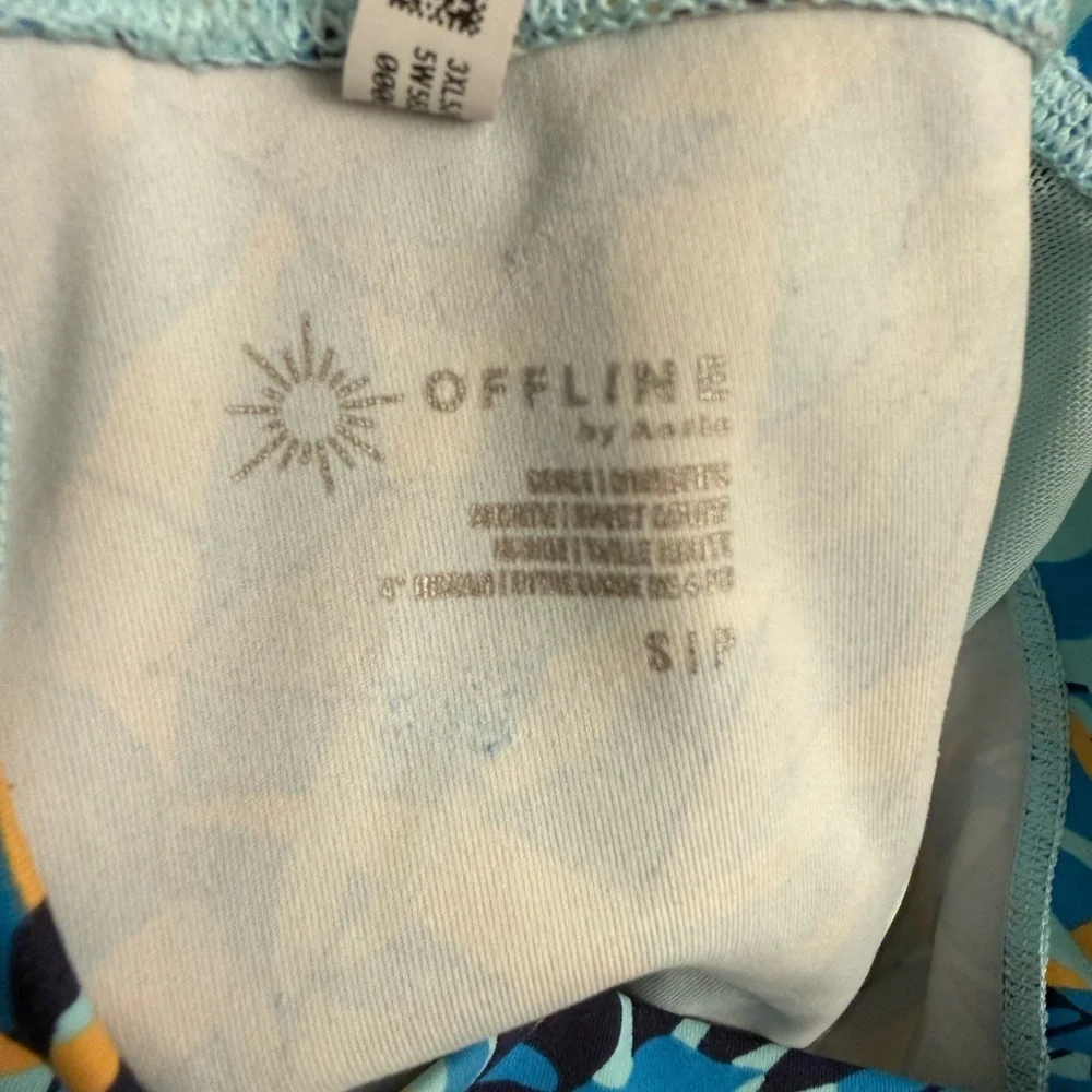Offline by Aerie High-Rise Printed Bike Shorts – Women’s Small
